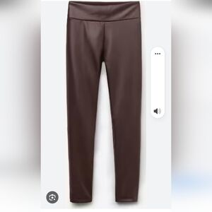 Calzedonia Thermal Leather Effect Leggings
